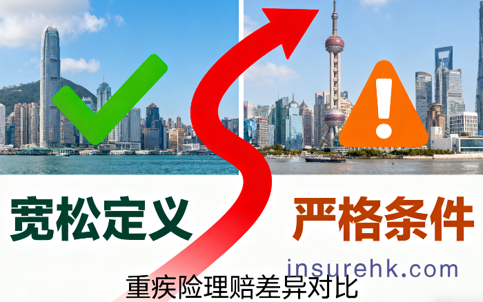 得重病，为啥有人在香港买的保险能赔，内地买的却赔不了？两地重疾险的理赔条款差距有多大？